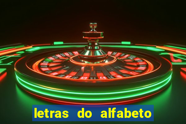 letras do alfabeto personalizadas para imprimir